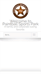 Mobile Screenshot of paintballsportspark.com